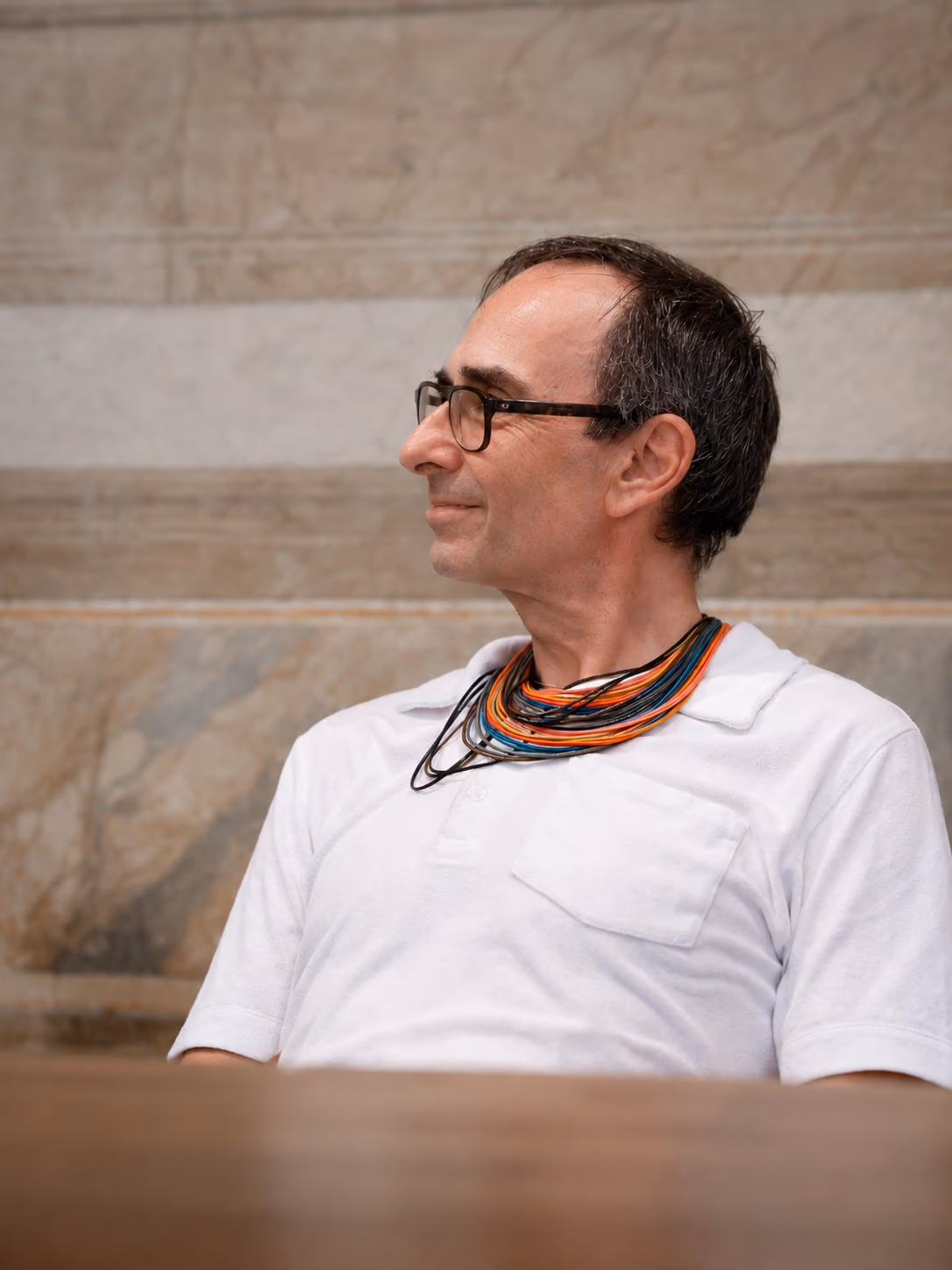 Gianluca Marziani, portrait.