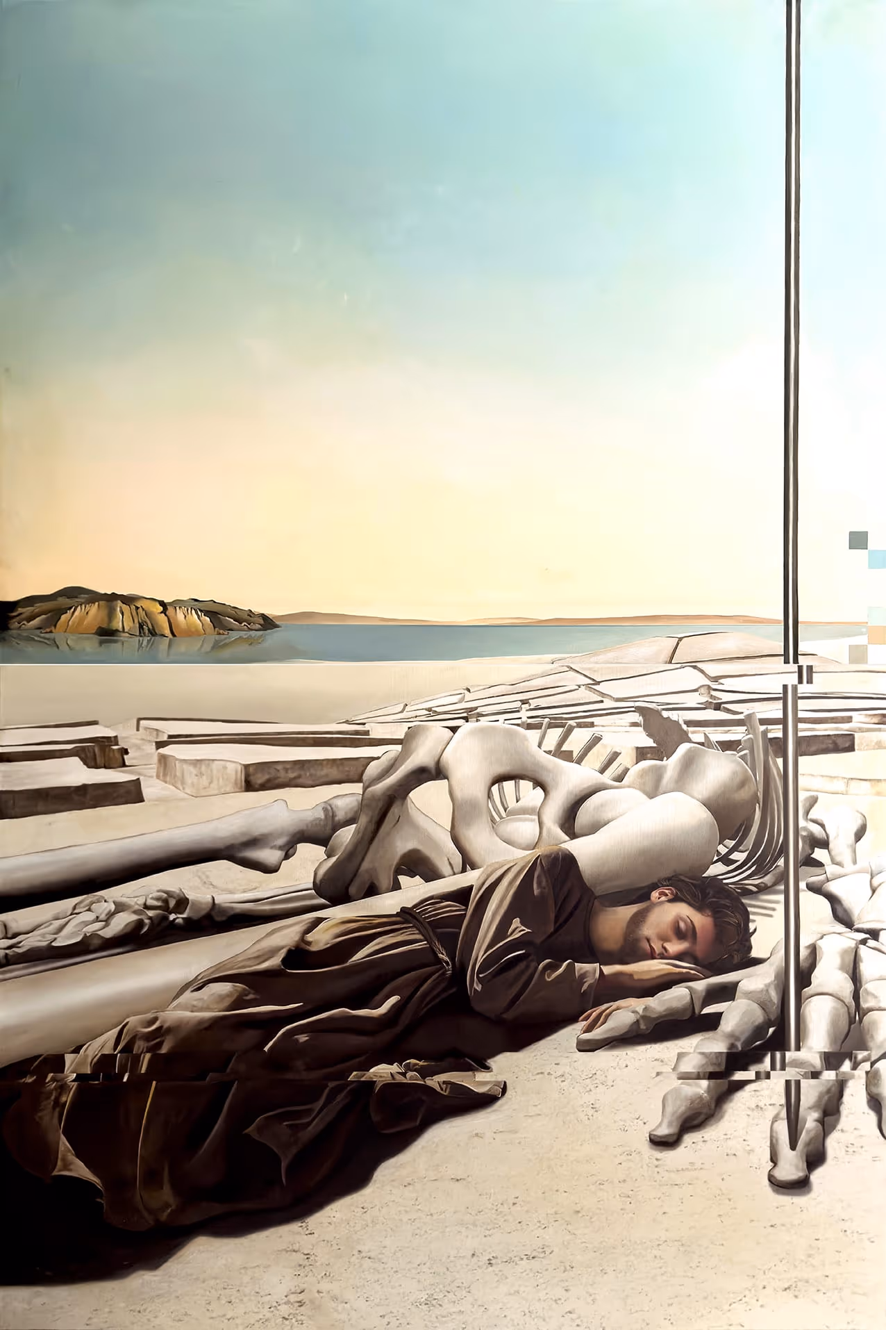 THEOPHANIA, olio su tela, di Giorgio Lupattelli